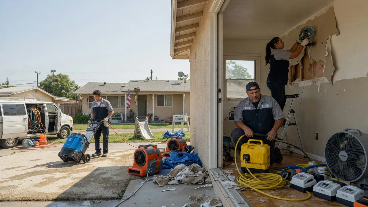 Water Damage Restoration in Delhi, CA near me